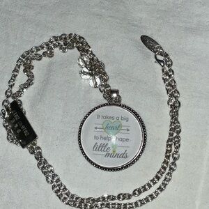 Plunder X B & E 2016 2017 Necklace “It takes a big heart to shape littl…